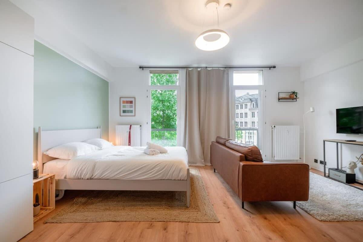 Renovated Chic Studio 5 Min To City Center Lucembursko Exteriér fotografie